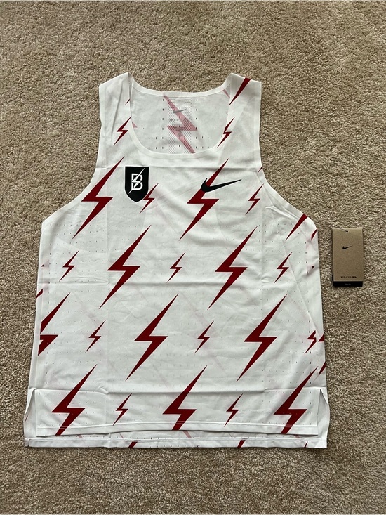 Nike Other - Nike Aeroswift Bowerman Track Club BTC Running Singlet US L White CW1257-100